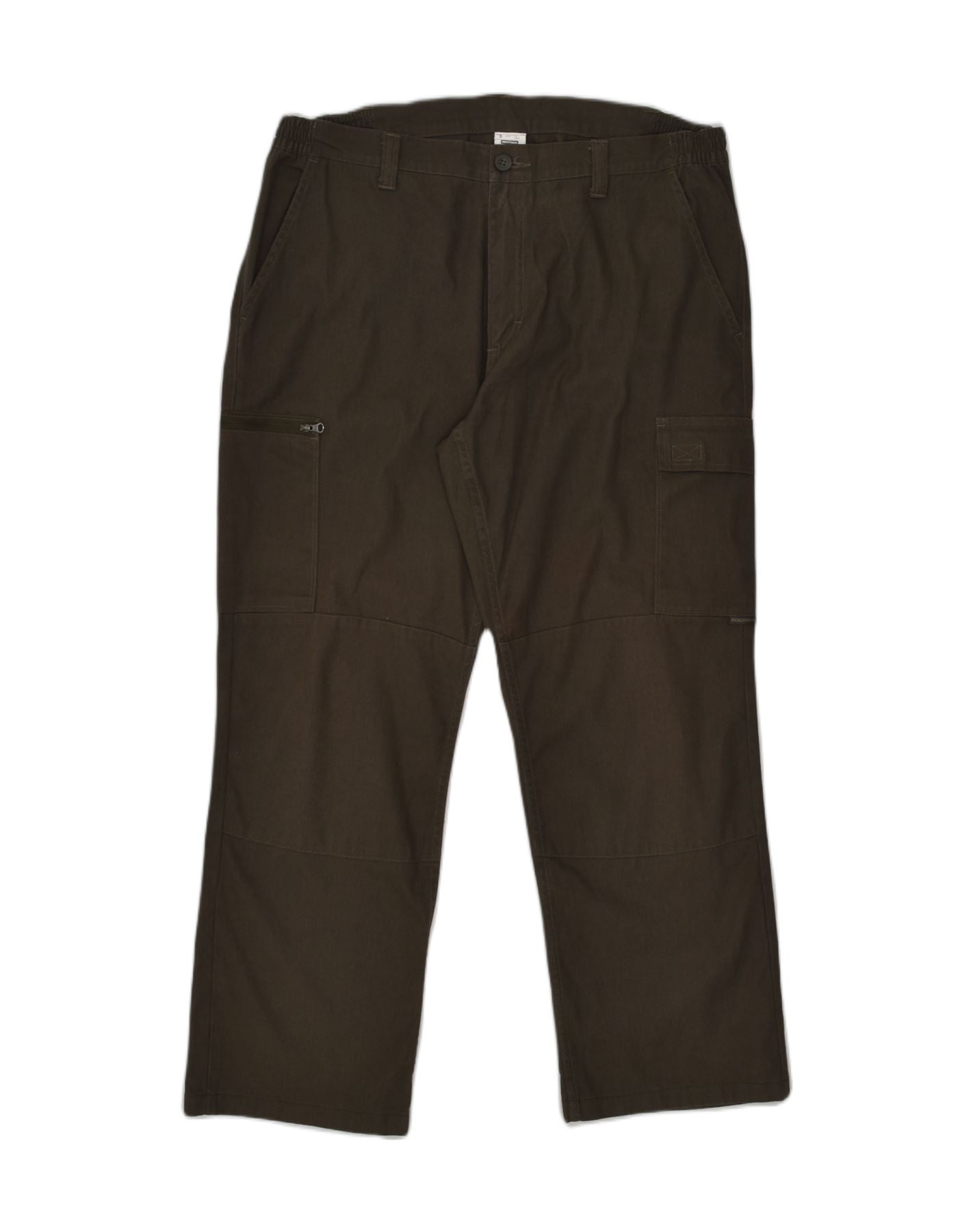 Men Resistant Cargo Trousers Pants Steppe 320 - Green/Brown